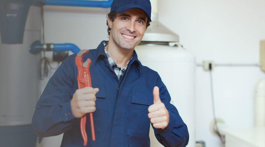 Local tankless water heater installation in Nada, TX